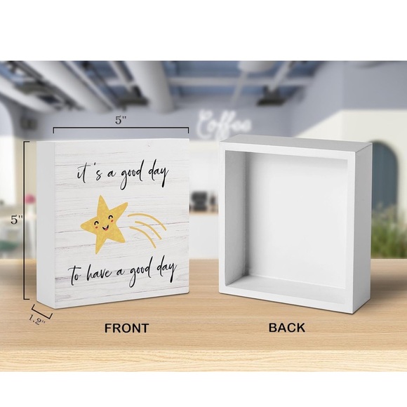 NWT It’s a Good Day to have a Good Day Wooden Home Decor Sign - Picture 5 of 8